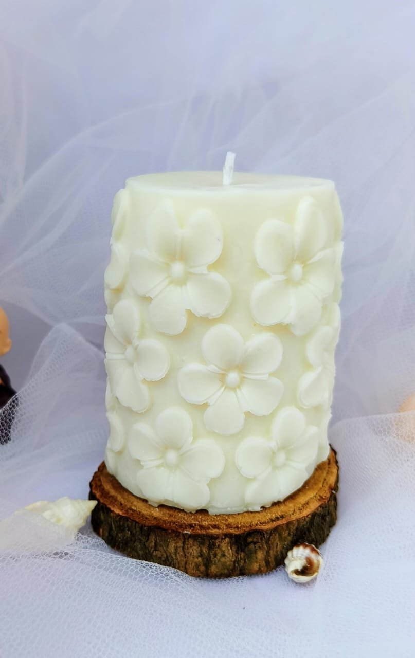 Bloom Pillar Candle