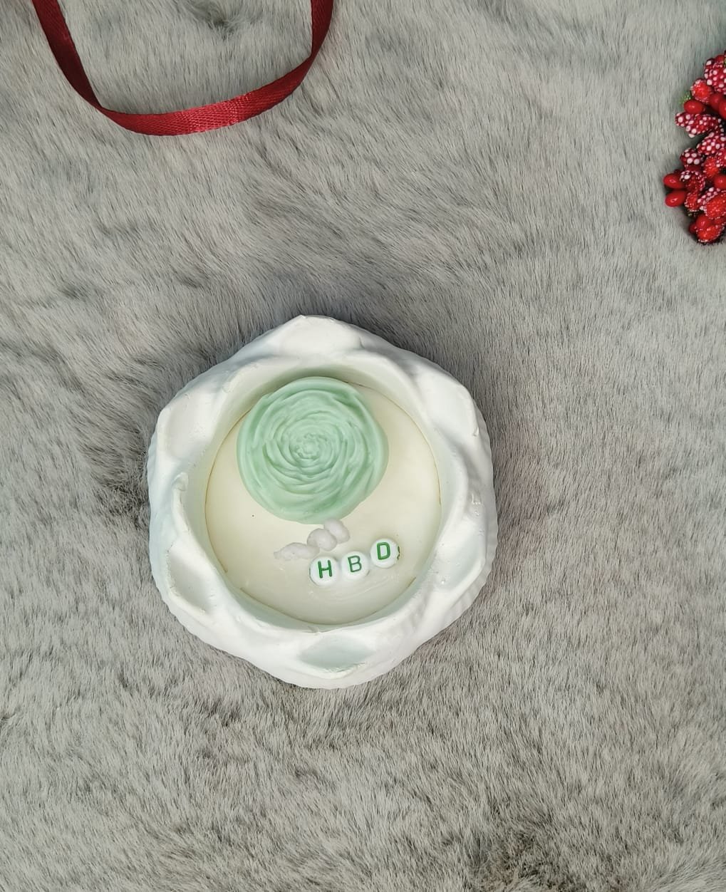 Birthday Blossom Candle